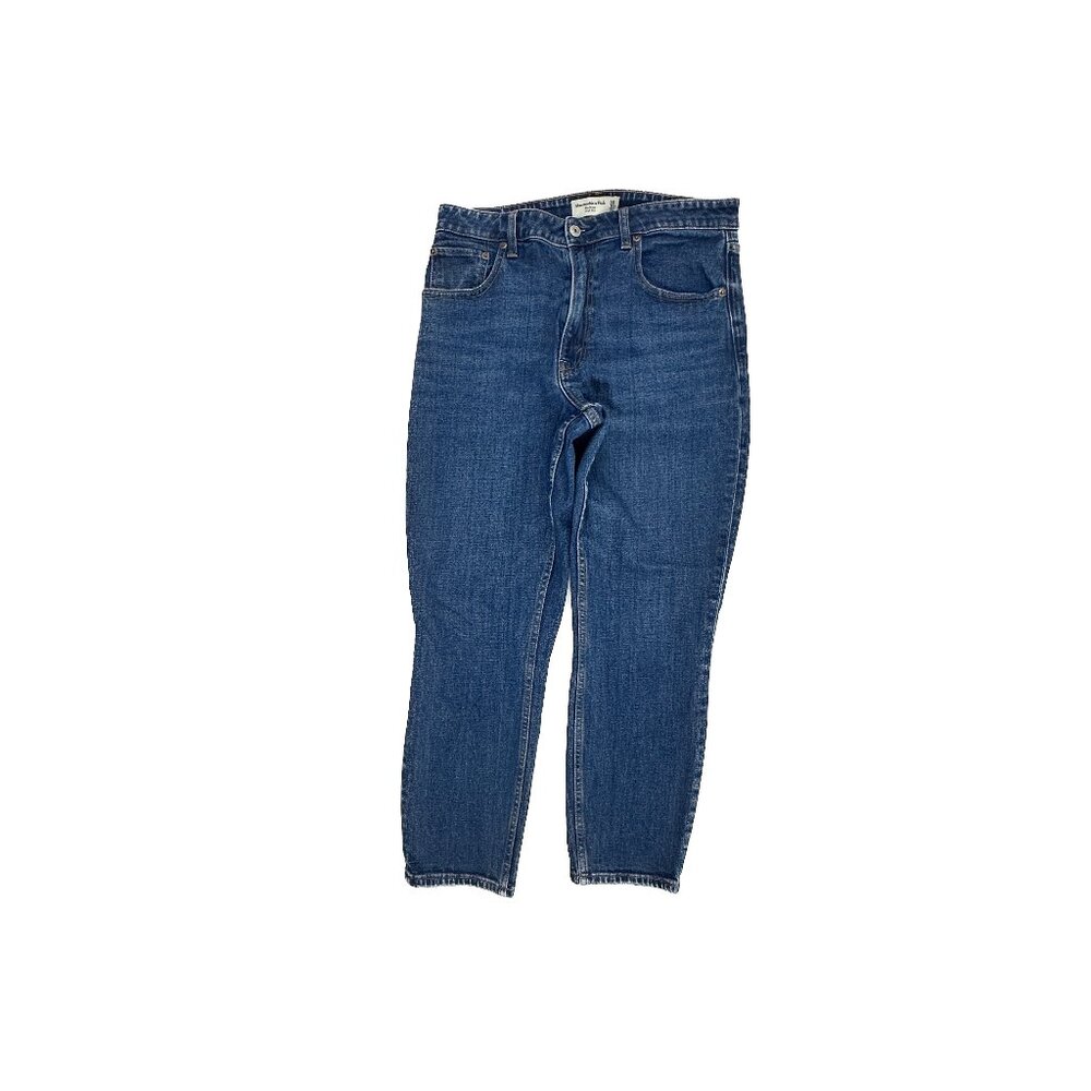 Abercrombie & Fitch The Skinny High Rise Women's size 10P Dark Blue Denim Jeans‎
